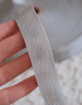 2 cm Polyester Biye Gri