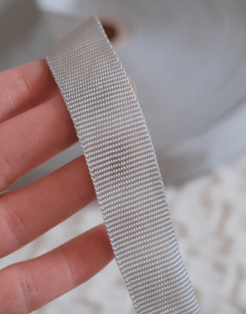 2 cm Polyester Biye Gri