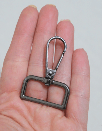2.5 cm Papağan Kanca Black Nikel