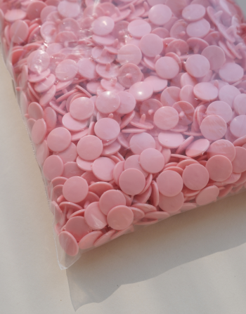 54 no Plastik Çıtçıt 25’li Açık Pembe