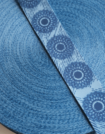 4 cm Desenli Polyester Kolon