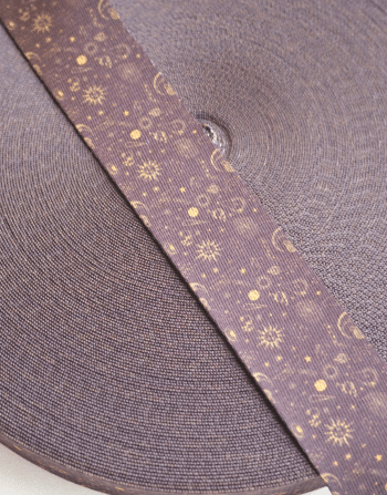 4 cm Desenli Polyester Kolon
