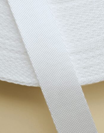3 cm Polyester Kolon Beyaz
