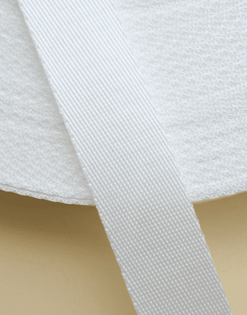 3 cm Polyester Kolon Beyaz