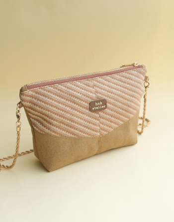 Hnk Atelier Yaz Koleksiyonu-Cross Bag Dikiş Kiti