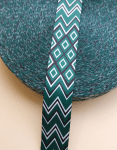 4 cm Desenli Polyester Kolon