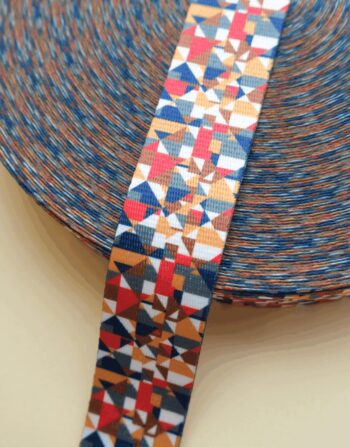 4 cm Desenli Polyester Kolon