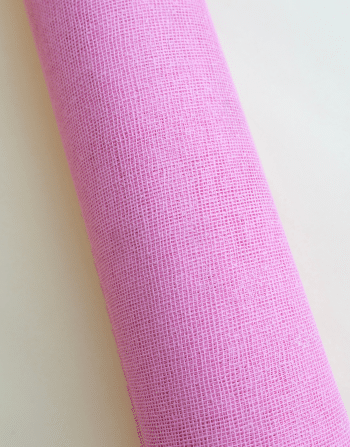 Sert File Çanta Malzemesi 60 cm - Dayanıklı Çanta Filesi Pembe