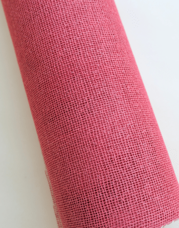 Sert File Çanta Malzemesi 60 cm - Dayanıklı Çanta Filesi Kırmızı