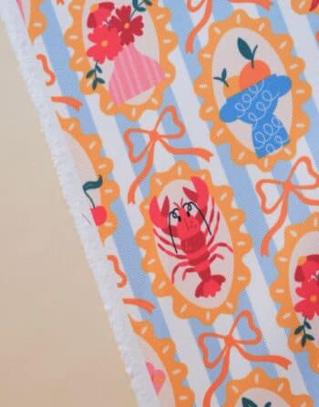 HNK Atelier Özel Tasarım Çantalık Dijital Baskı Kumaş (En 150 cm)