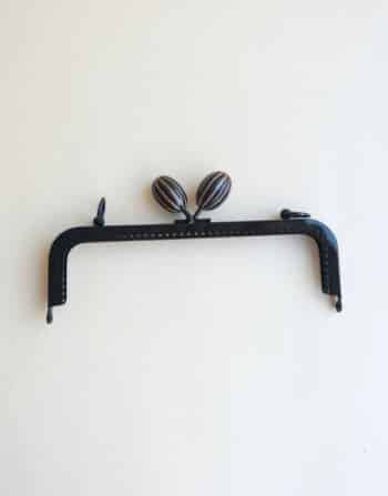 Lüks Metal Çanta Klipsi 20 cm - Askı Halkalı Çanta Bursu