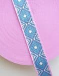 4 cm Desenli Polyester Çanta Kolonu