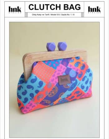 Clutch Bag Dikiş Kalıbı (Dijital Ürün)