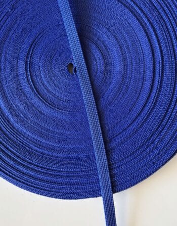 1 cm Polyester Kolon Saks Mavi