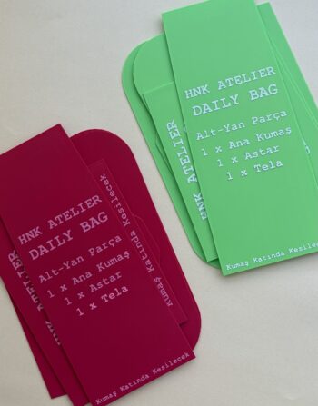 Daily Bag Fiziki Dikiş Kalıbı