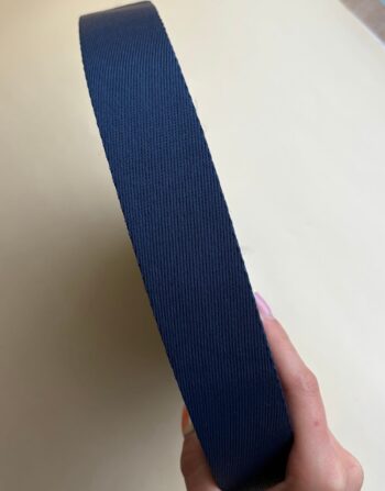 4 cm Polyester Kolon Lacivert - Profesyonel Çanta Sapı ve Askı Malzemesi