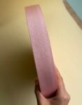 4 cm Polyester Kolon Pudra Pembe– Profesyonel Çanta Sapı ve Askı Malzemesi