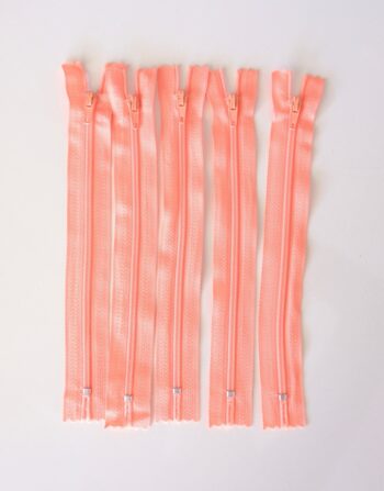 5’li 18 cm Hazır Fermuar Yavruağzı - Cüzdan / Makyaj Çantası / Pantalon Fermuarı