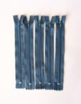 5’li 18 cm Hazır Fermuar Zümrüt Yeşili - Cüzdan / Makyaj Çantası / Pantalon Fermuarı