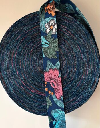 4 cm Desenli Polyester Çanta Kolonu