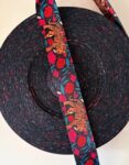 4 cm Desenli Polyester Çanta Kolonu